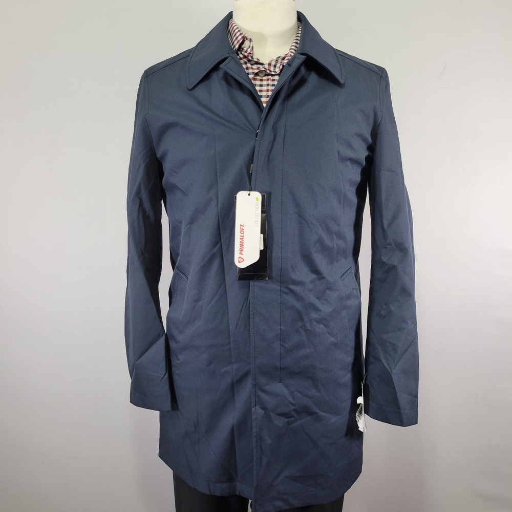 Cardinal Canada 1938 Men's‎ Overcoat Rain Jacket Navy Blue 38R NEW